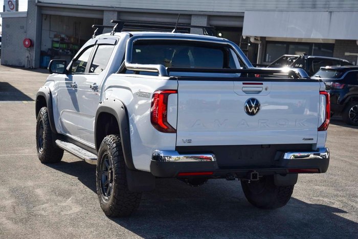 2024 Volkswagen Amarok TDI600 Style NF MY24 4X4 Constant Clear White