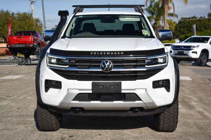 2024 Volkswagen Amarok TDI600 Style NF MY24 4X4 Constant Clear White