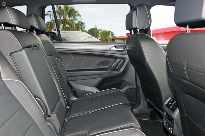 2024 Volkswagen Tiguan 162TSI R-Line Allspace 5N MY24 Four Wheel Drive Deep Black