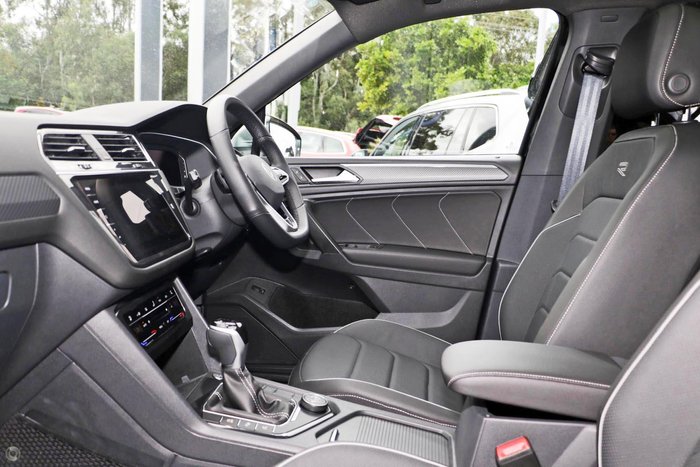 2024 Volkswagen Tiguan 162TSI R-Line Allspace 5N MY24 Four Wheel Drive Deep Black