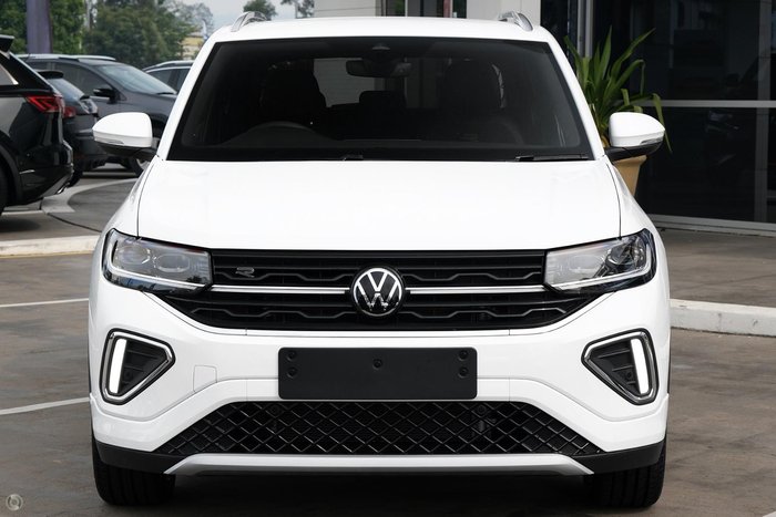 2024 Volkswagen T-Cross 85TSI R-Line D31 MY24 Pure White