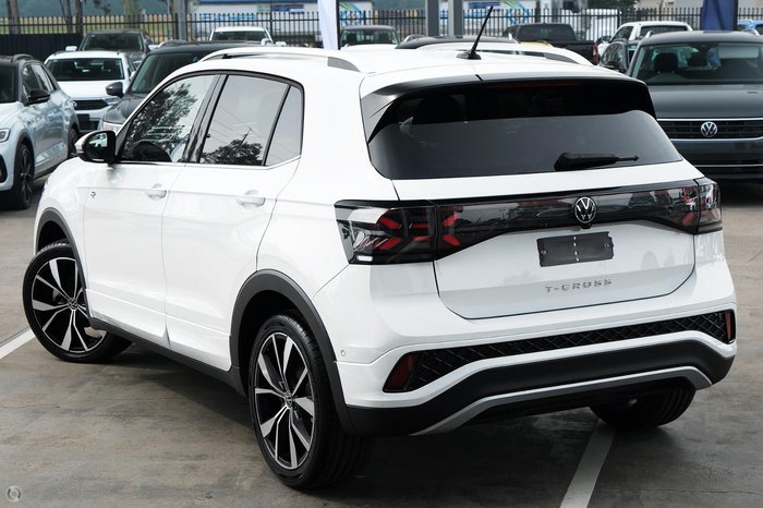 2024 Volkswagen T-Cross 85TSI R-Line D31 MY24 Pure White