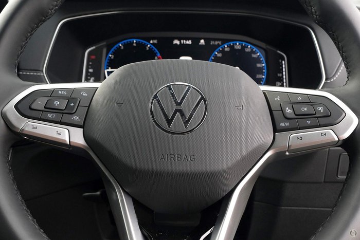 2024 Volkswagen T-Cross 85TSI R-Line D31 MY24 Pure White