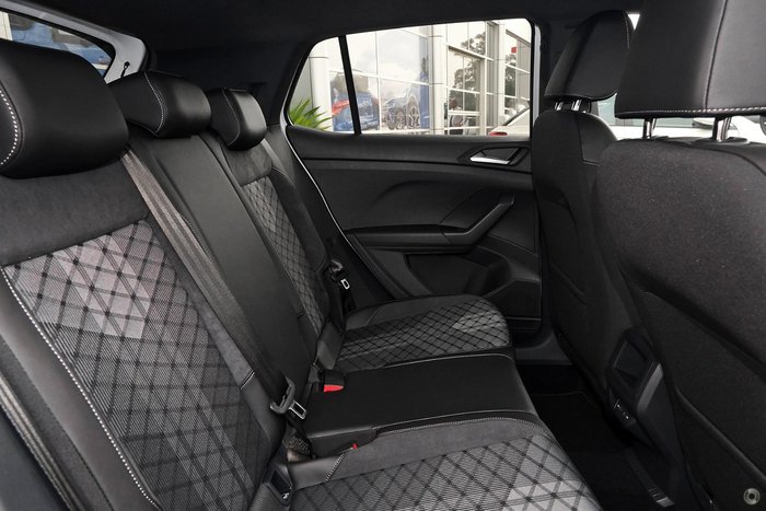 2024 Volkswagen T-Cross 85TSI R-Line D31 MY24 Pure White