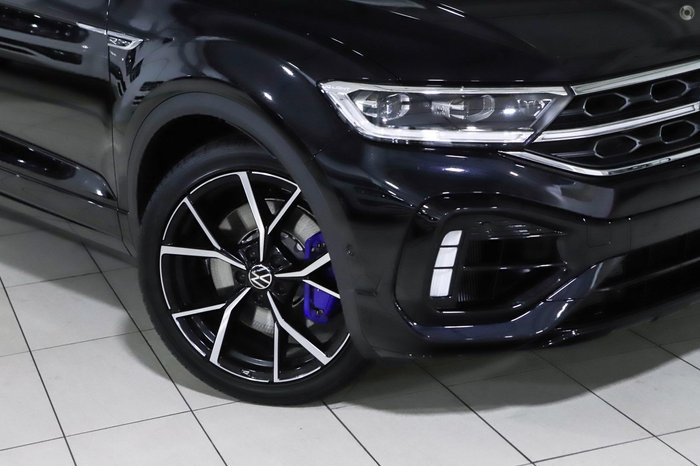 2024 Volkswagen T-Roc R D11 MY24 Four Wheel Drive Deep Black Pearl
