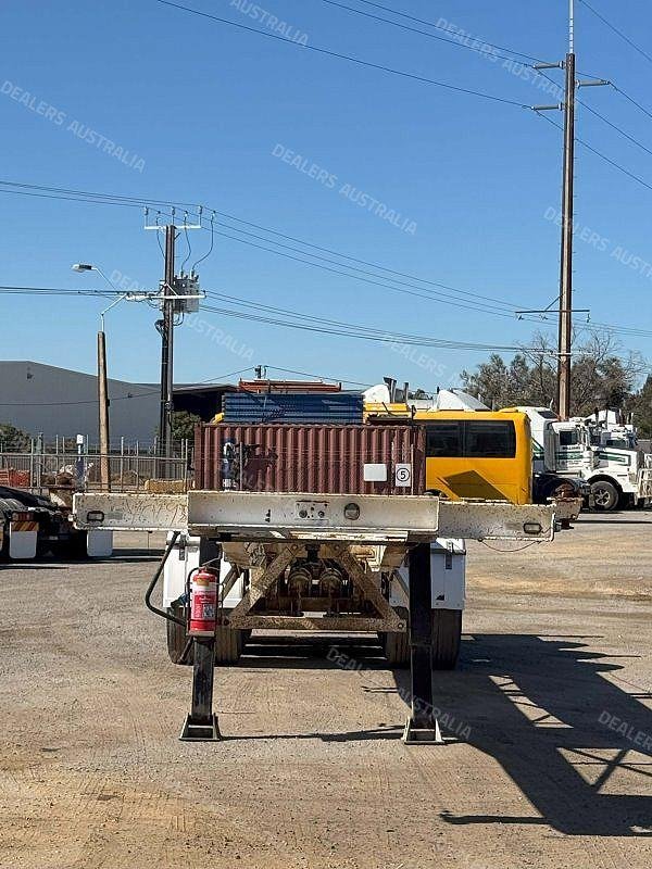 1998 TOS Transport Triaxle Skel