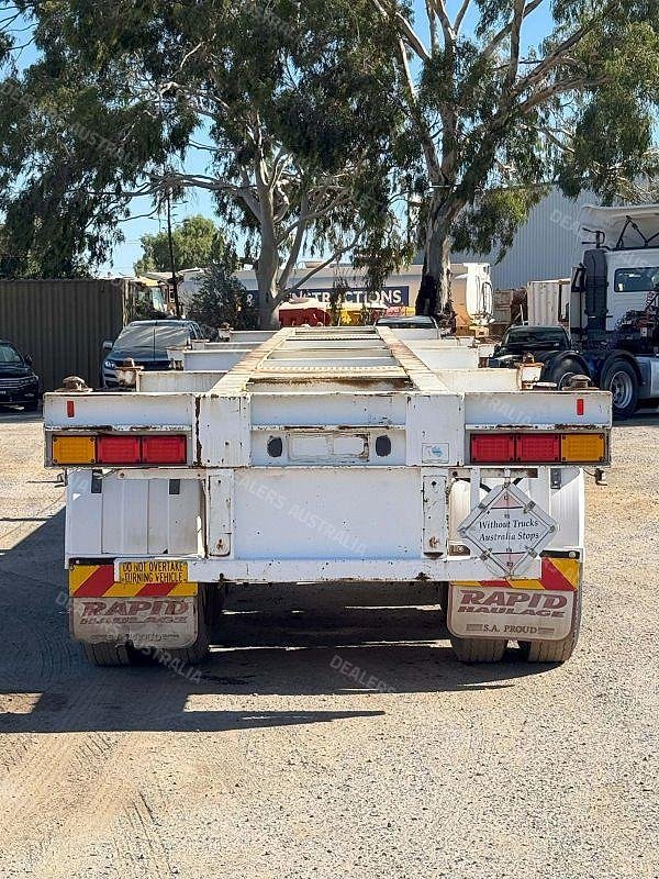 1998 TOS Transport Triaxle Skel