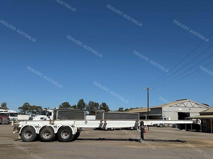 1998 TOS Transport Triaxle Skel