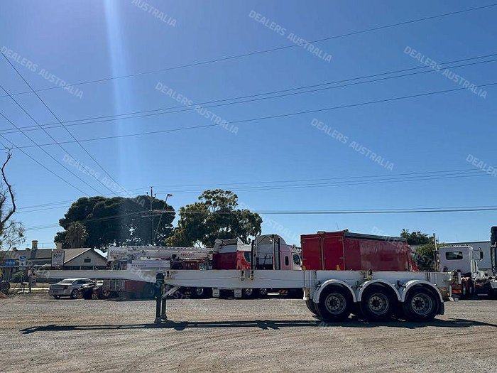 1998 TOS Transport Triaxle Skel