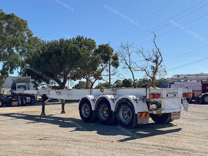 1998 TOS Transport Triaxle Skel