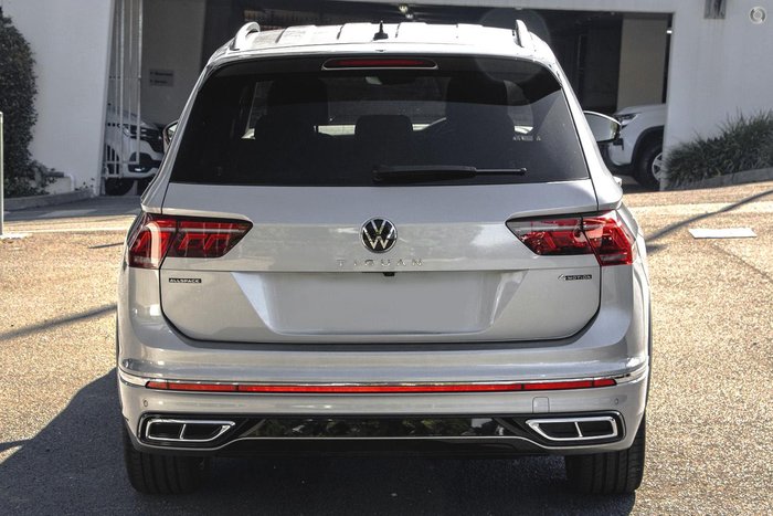 2024 Volkswagen Tiguan 162TSI R-Line Allspace 5N MY24 Four Wheel Drive Pyrite Silver