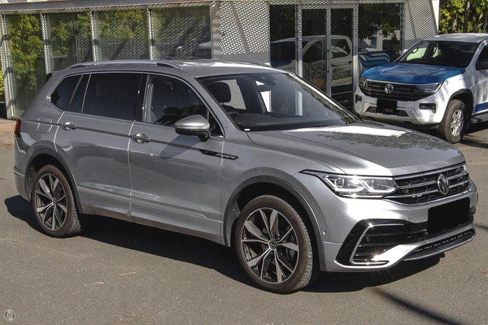 2024 Volkswagen Tiguan 162TSI R-Line Allspace 5N MY24 Four Wheel Drive Pyrite Silver