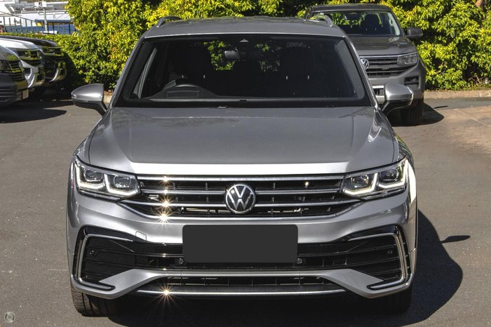 2024 Volkswagen Tiguan 162TSI R-Line Allspace 5N MY24 Four Wheel Drive Pyrite Silver