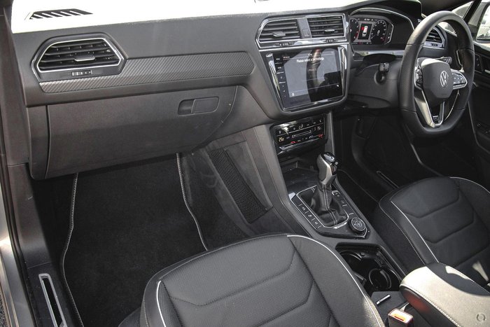 2024 Volkswagen Tiguan 162TSI R-Line Allspace 5N MY24 Four Wheel Drive Pyrite Silver