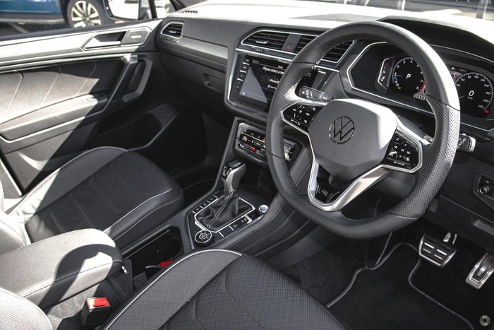2024 Volkswagen Tiguan 162TSI R-Line Allspace 5N MY24 Four Wheel Drive Pyrite Silver