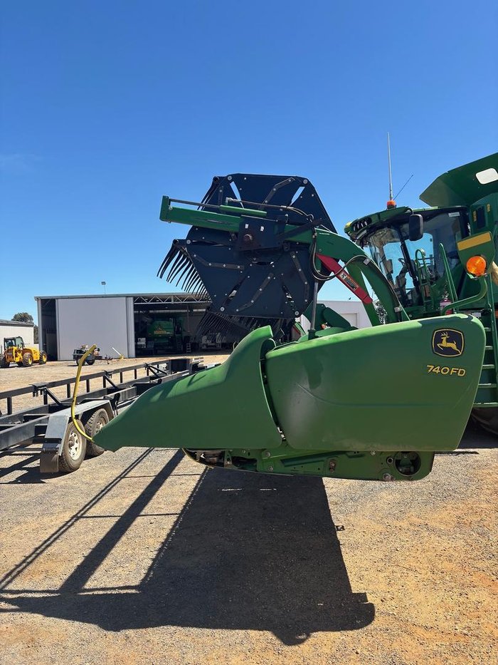 2018 John Deere 740Fd Green