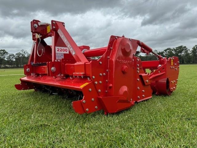 2026 Toscano 2200 Stoneburier Rotary Tiller, Double Hitch, Side Shift