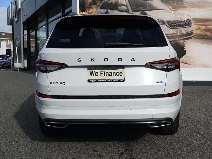 2024 SKODA Kodiaq Sportline NS MY24 4X4 Moon White