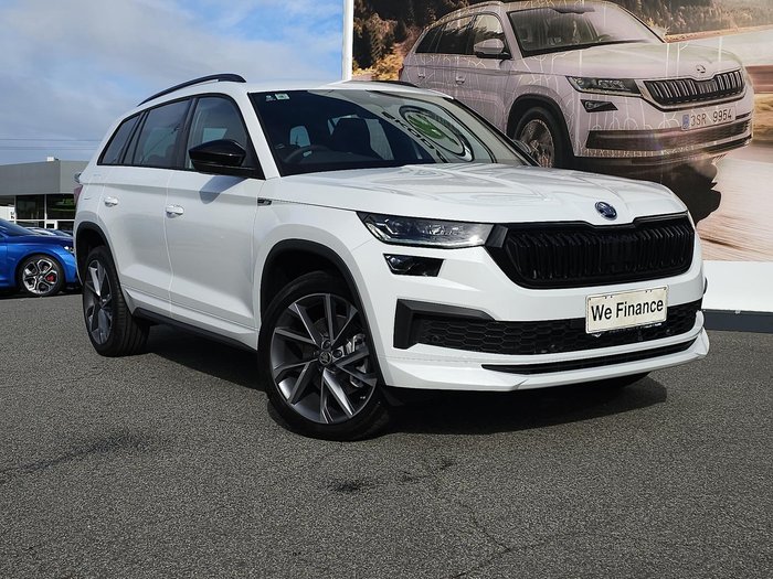 2024 SKODA Kodiaq Sportline NS MY24 4X4 Moon White