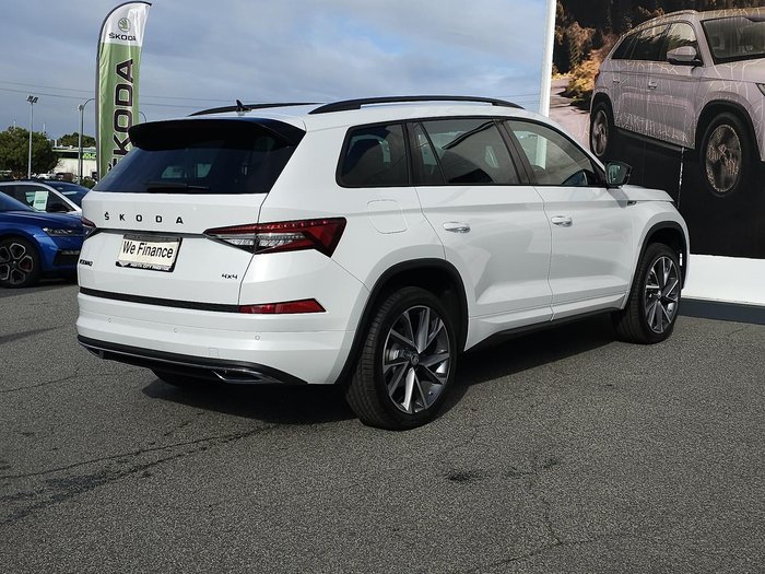 2024 SKODA Kodiaq Sportline NS MY24 4X4 Moon White
