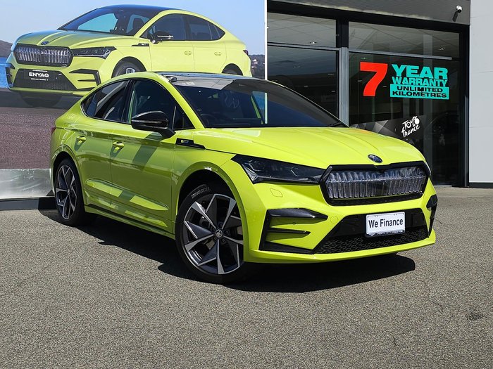 2025 SKODA Enyaq RS NY MY25 AWD Mamba Green