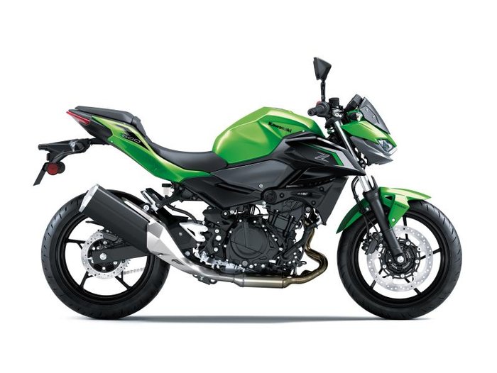 2025 KAWASAKI Z500 LAMS CANDY LIME GREEN