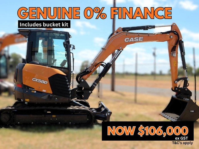 CASE CE Cx58d Mini Excavator