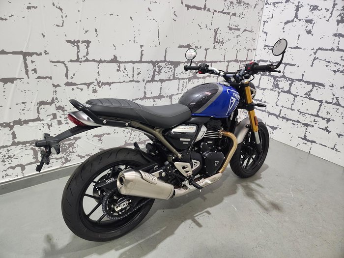 2025 Triumph Speed 400 Speed Four Blue