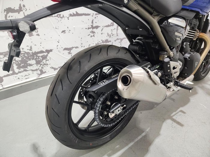 2025 Triumph Speed 400 Speed Four Blue