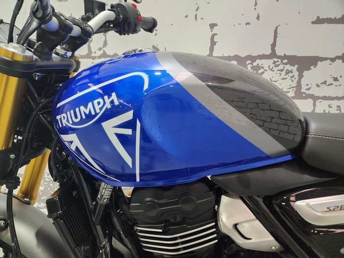 2025 Triumph Speed 400 Speed Four Blue