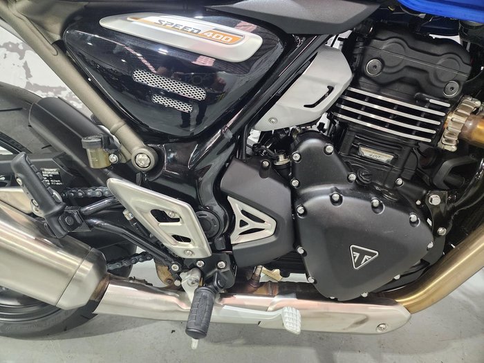 2025 Triumph Speed 400 Speed Four Blue