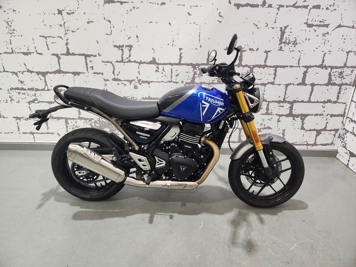 2025 Triumph Speed 400 Speed Four Blue