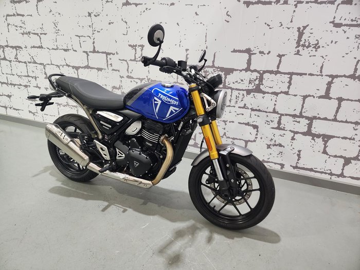2025 Triumph Speed 400 Speed Four Blue