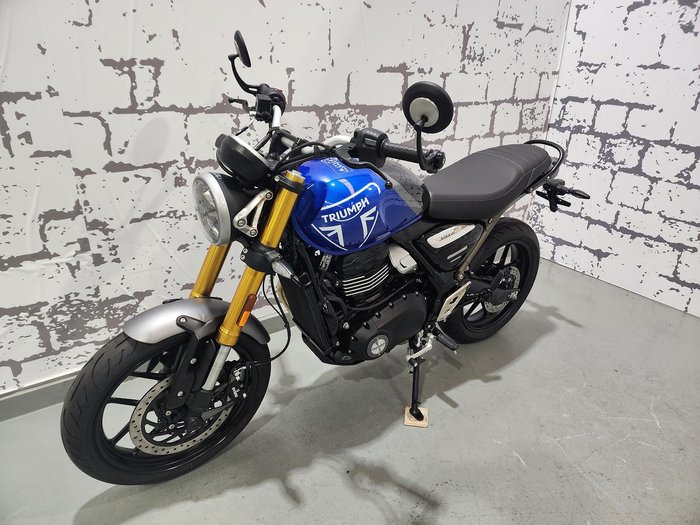 2025 Triumph Speed 400 Speed Four Blue