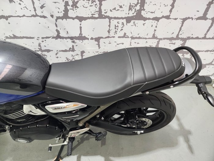 2025 Triumph Speed 400 Speed Four Blue