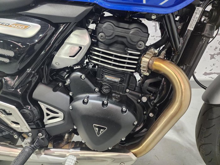 2025 Triumph Speed 400 Speed Four Blue