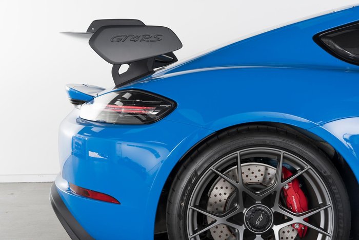 2024 Porsche 718 Cayman GT4 RS 982 MY24 Shark Blue