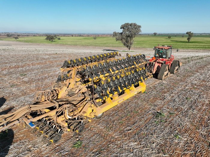 0 ULTISOW FORWARD FOLD S1872 SINGLE DISC SEEDER USED YELLOW