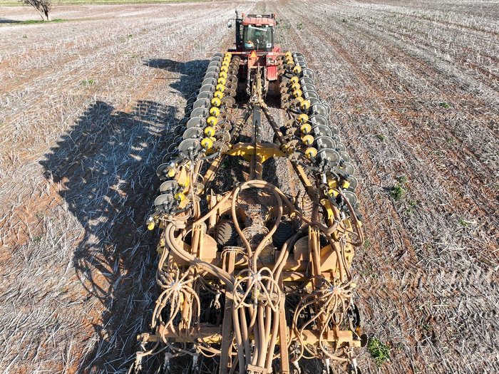 0 ULTISOW FORWARD FOLD S1872 SINGLE DISC SEEDER USED YELLOW