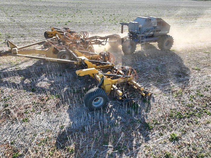 0 ULTISOW FORWARD FOLD S1872 SINGLE DISC SEEDER USED YELLOW