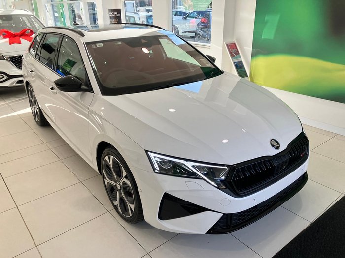 2024 SKODA Octavia RS NX MY25 Candy White