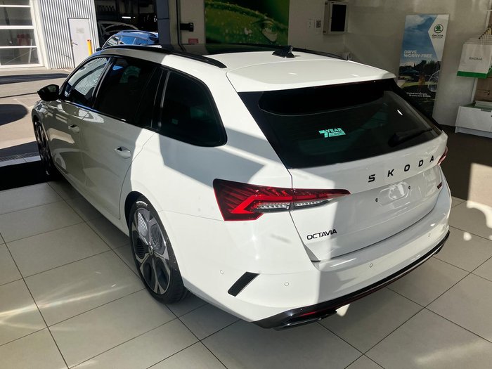 2024 SKODA Octavia RS NX MY25 Candy White