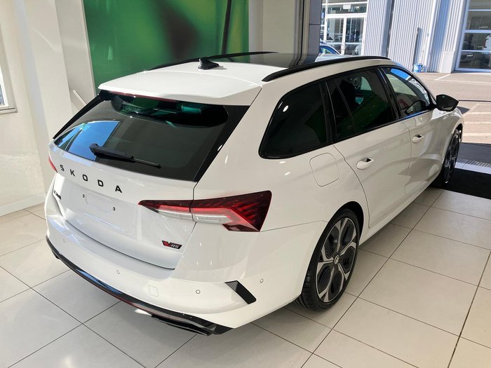 2024 SKODA Octavia RS NX MY25 Candy White