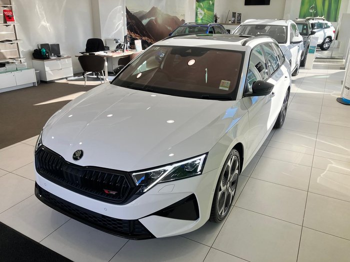 2024 SKODA Octavia RS NX MY25 Candy White
