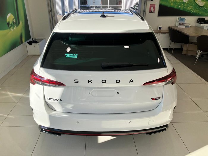2024 SKODA Octavia RS NX MY25 Candy White