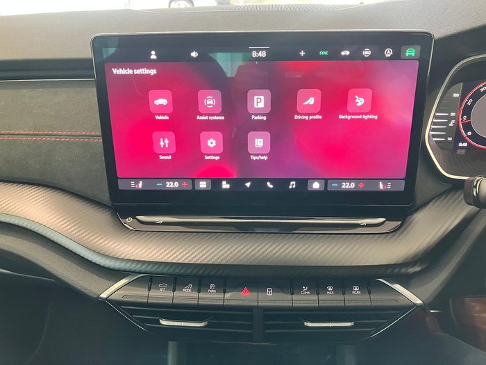 2024 SKODA Octavia RS NX MY25 Candy White