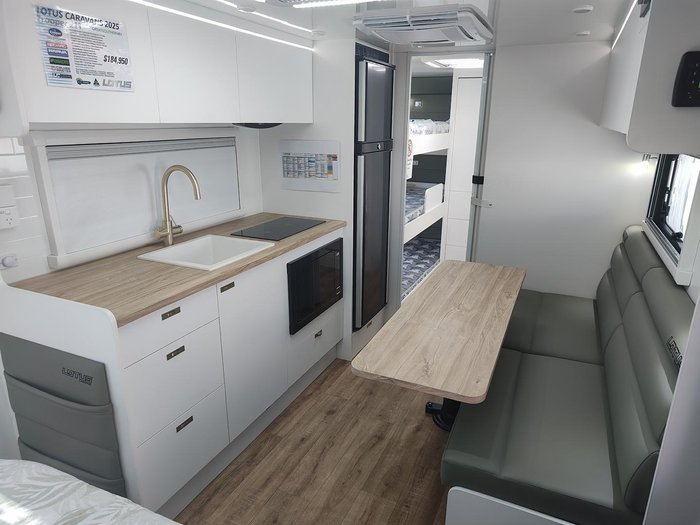 2025 Lotus Caravans Trooper Tr21t Triple Bunk Layout