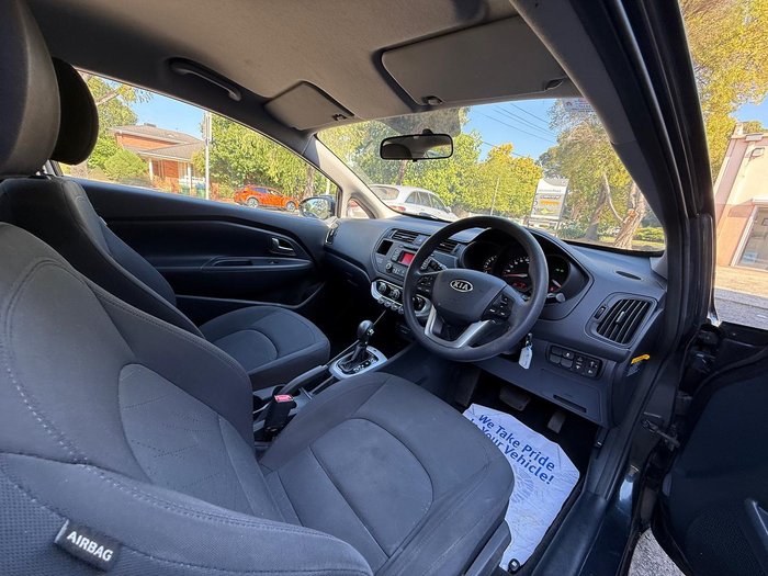 2012 Kia Rio S UB MY12 Deep Blue