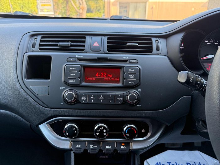 2012 Kia Rio S UB MY12 Deep Blue