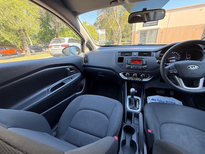 2012 Kia Rio S UB MY12 Deep Blue